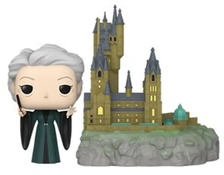 Funko POP! TOWN: Harry Potter - Chamber of Secrets Anniversary Minerva McGonagall with Hogwarts [COLLECTIBLES] 4.25in to 6.5in Display Vinyl Figurine