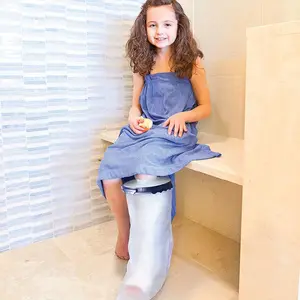 Seal-Tight Original Pediatric Waterproof Leg Cast and Bandage Protector for Kids