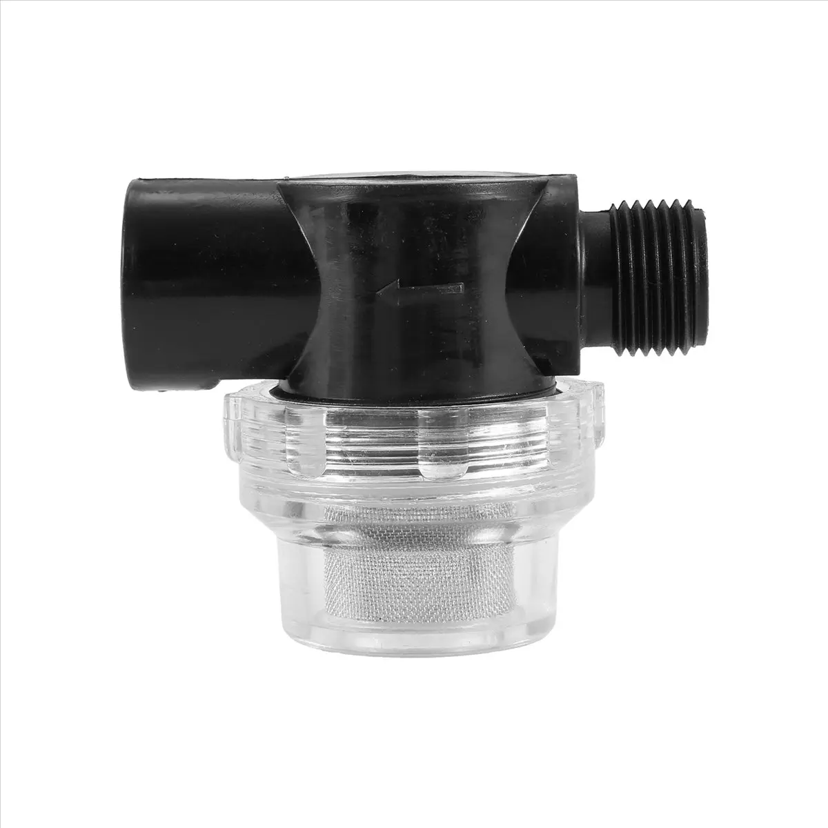 RV 1/2 Inch Twist-on Stainless Steel Inlet Pipe Strainer Filter, Sediment-Filtering Replacement Compatible with WFCO or Shurflo Pumps, Durable Screen Design