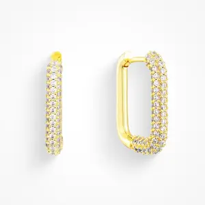 EVRY JEWELS Gold or Silver Plated Women's Cocktail Earrings