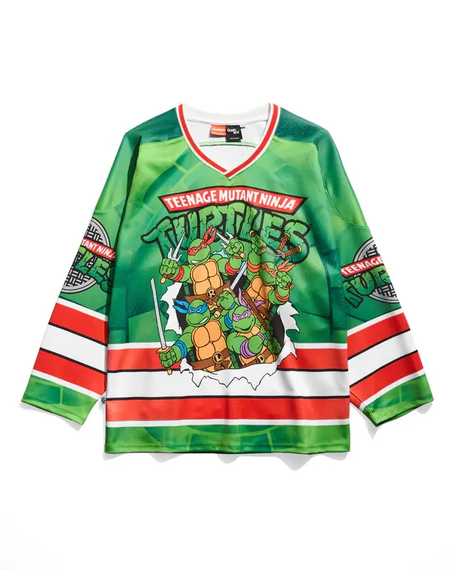 TMNT Green Shell Hockey Jersey