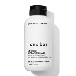 Bondbar Bonding Hydration Mask for Damaged Hair, Adds Volume, Smooths Hair, Hydrates All Hair Types & Textures, Vegan, CrueltyFree, 4 Fl. Oz.
