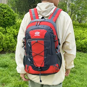 [Men'S Backpack]A Lightweight Multifunctional Outdoor Backpack for Hiking And Travel, Designed to Hold Trekking Poles Securely