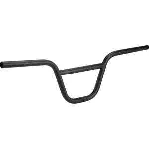 22.2 BMX Bike Handlebar 670mm, 160mm High Rise Bicycle Handlebar 6° Backsweep 3° Upsweep Steel Riser Handle Bars for Bike, Dirt Bike, Pit Bike, ATV, Mini MX bike, MTB, Fixie Gear, 7/8 inch