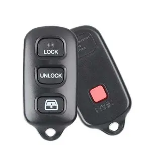 4 Button Remote Keyless Entry Fob for Toyota 4-Runner 2003 - 2009, Toyota Sequoia 2003 - 2007 FCC ID: HYQ12BBX IC: 1551A-12BBX