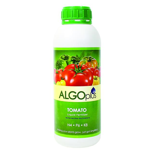 212 MAIN AlgoPlus 1L Potassium-Rich Tomato Liquid Fertilizer - For Peppers, Cucumbers, Boosts Plant Yield, Supports Healthier Plant Growth, Plants