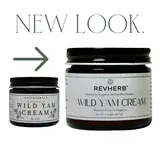 Organic Wild Yam Cream, All Natural, Made in USA Skincare Hormonal Balance, Revherb (Formerly Faith and Grace Organics)
