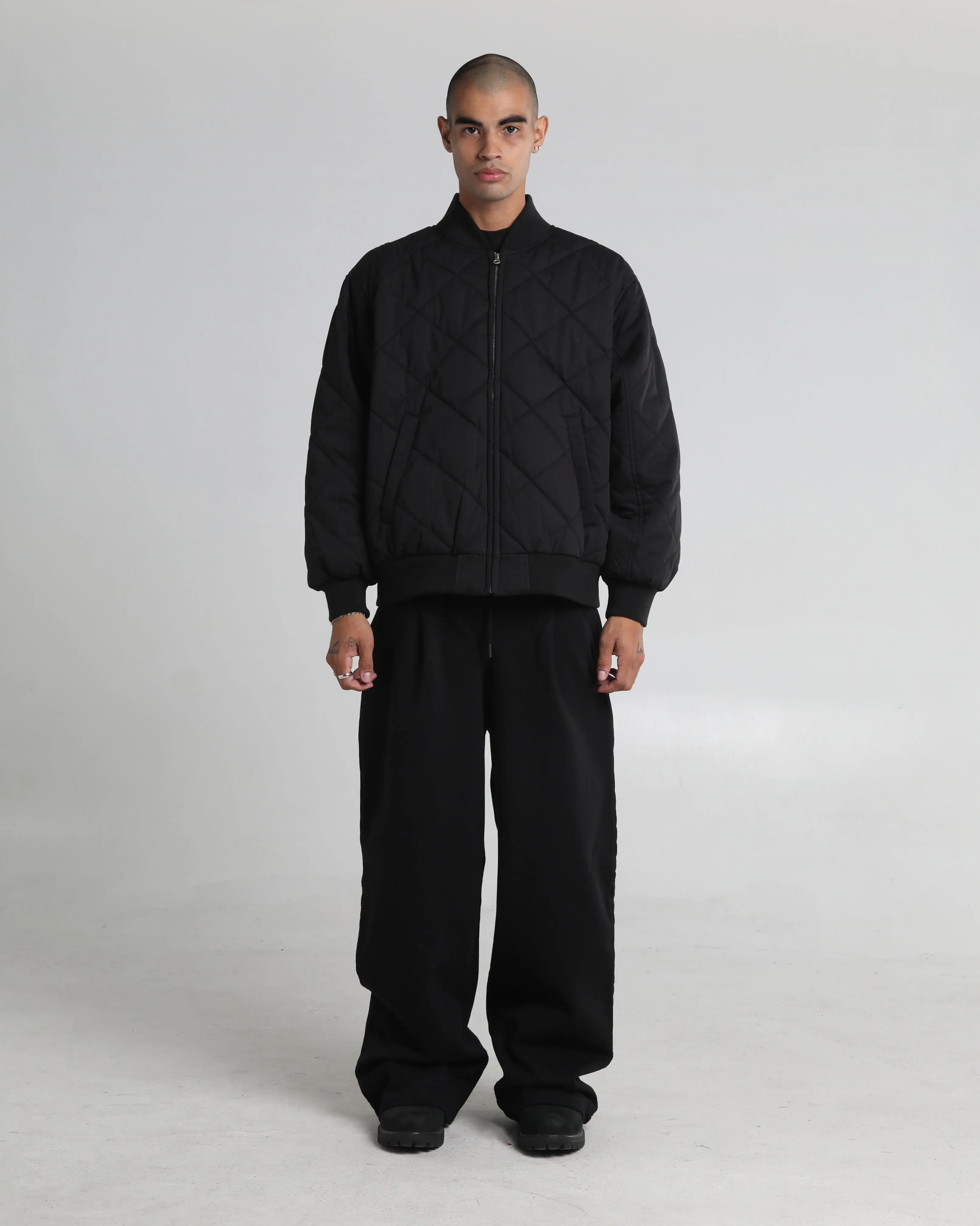 Diamond Quilted Jacket