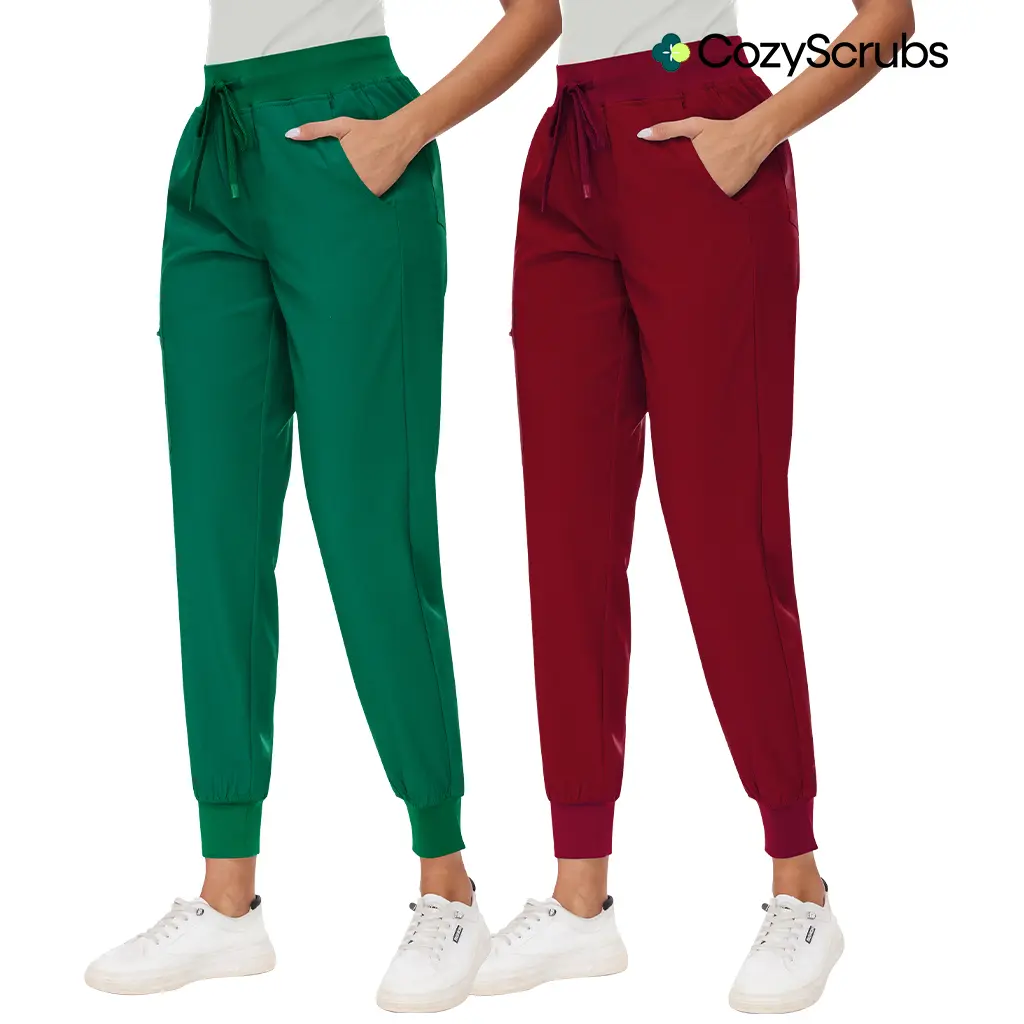 Burgundy/Hunter Green,S