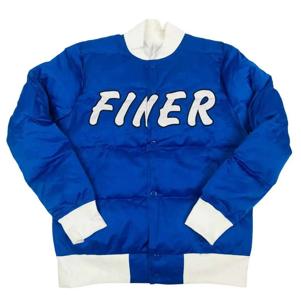 Blue Puffer Coat