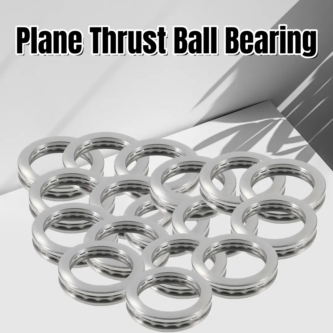 High Load Wear-Resistant Planetary Ball Bearing, Mechanical Axle Bearing for Machinery Transmission, Hardware Tools, Model 51100-51106