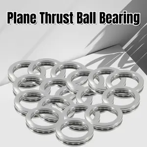 High Load Wear-Resistant Planetary Ball Bearing, Mechanical Axle Bearing for Machinery Transmission, Hardware Tools, Model 51100-51106