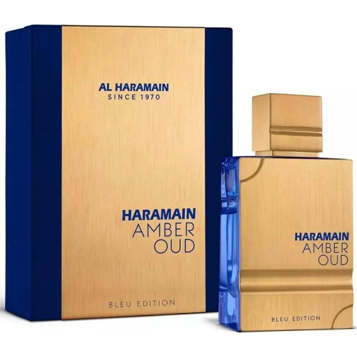 AL HARAMAIN Amber Oud Bleu Edition EDP, Unisex Citrus Woody Musk Fragrance with Bergamot Lemon & Rosemary Notes, 2.0 fl oz, Fragrance Perfume Scent, Signature Scent, Cedar, Amber Unisex Fragrance
