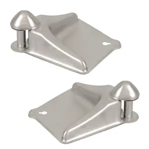 2Pcs Car Tires Hose Guide Stainless Steel Roller for Cars Trucks & Motorcycles Preventing Stuck Snag Under Tires, Universal Fit Tire Hose Roller for Car Washing and Auto Detailing