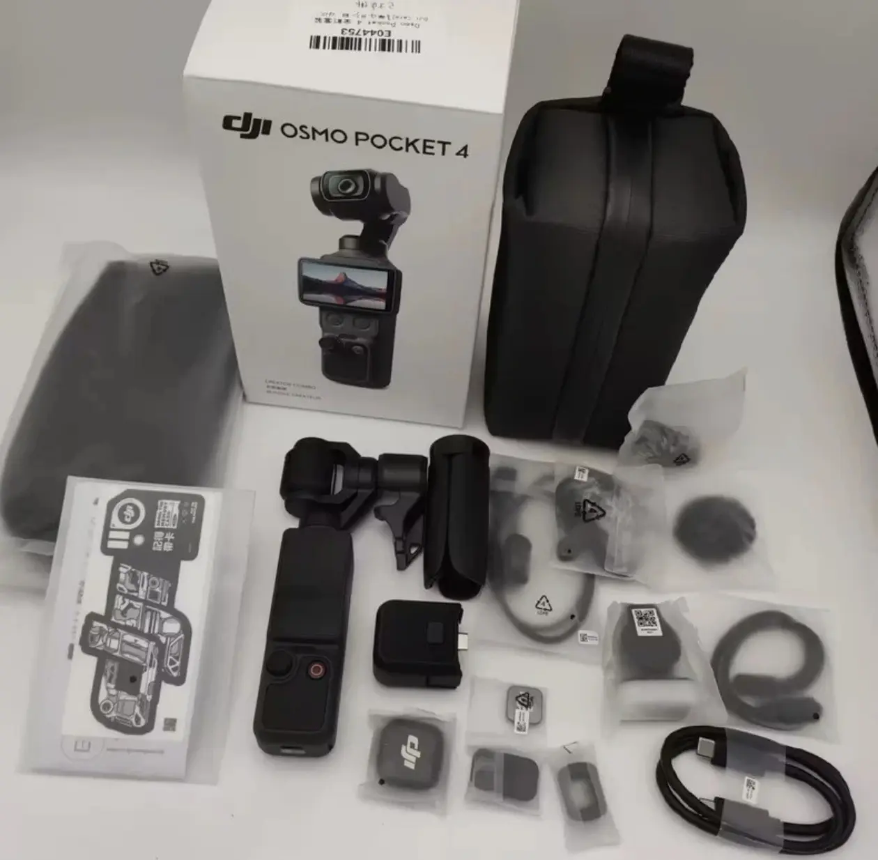 DJI Osmo Pocket 4 Creator Combo 4K 240fps Gimbal Action Camera Genuine