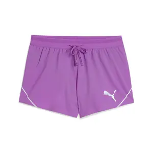 PUMA Womens Raceday Ultraweave 3 Inch Split Shorts Running Casual Bottoms  - Purple