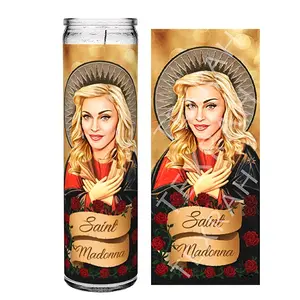 Saint Madonna Celebrity Prayer Candle Gift