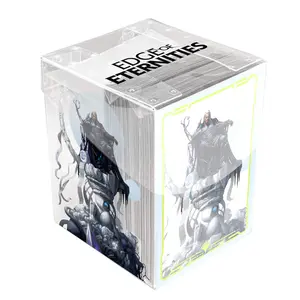 Edge of Eternities Tezzeret, Cruel Captain 100ct DECK PROTECTOR® Sleeves in Clear Box for Magic: The Gathering
