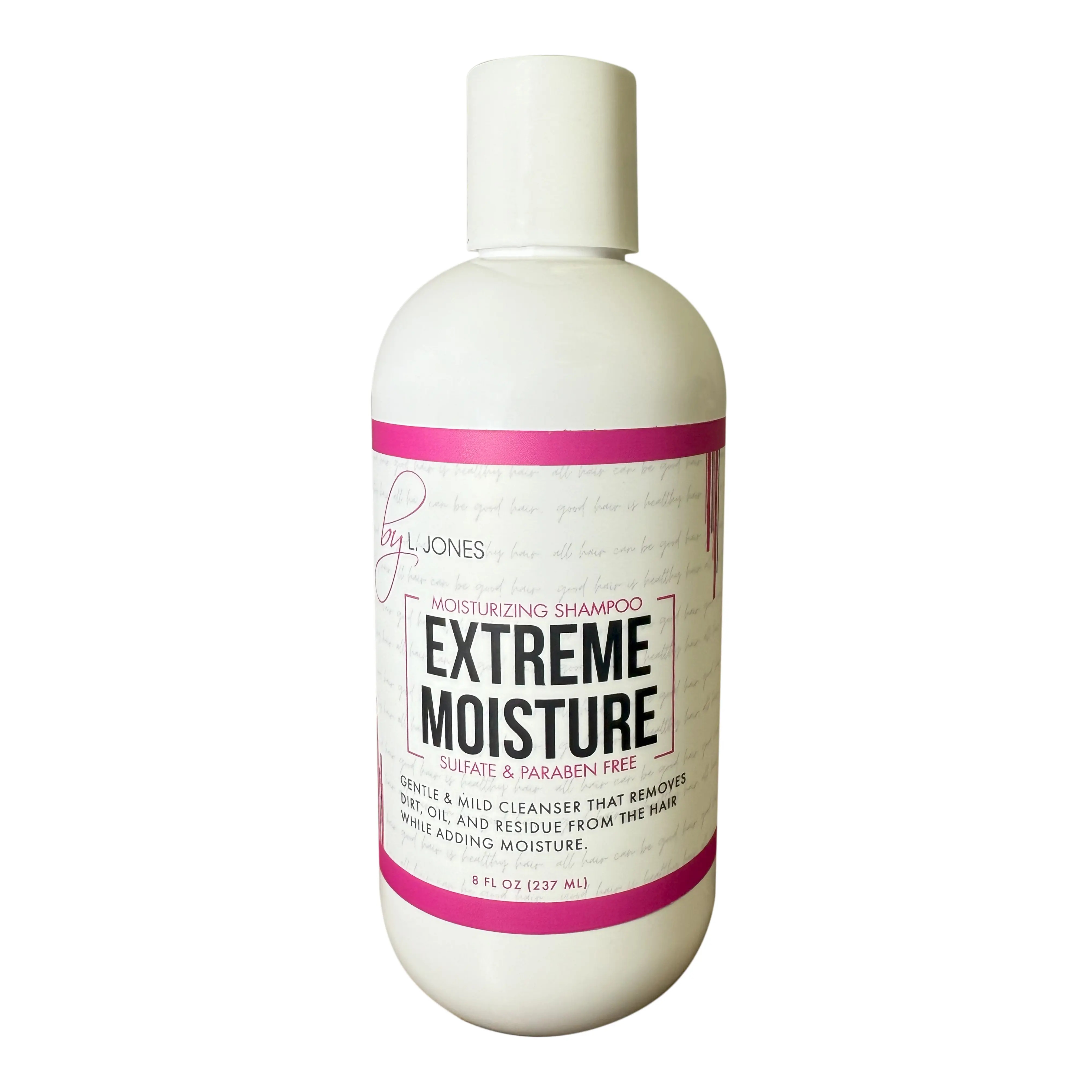 BY L. JONES Extreme Hydrating Haircare Shampoo, Moisturizer-Infused Cleanser for Healthy Hair