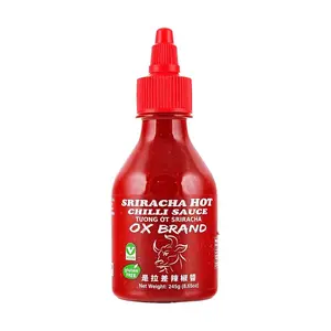 OX BRAND Thai Sriracha Chili Sauce 245g Authentic Thai Flavor for Salads, Burgers, and Fried Chicken
