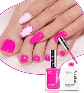 Beetles Nail Polish & Gel Nail Polish Set,No UV lamp needed,Long Lasting & Quick Dry,Clear for Women,Nails Art,Nails at home,Manicure Beauty Products Pigment Translucent   #cozyvibes #effortlessbeauty  Salon   Daily Gift Cutics Cosmetic