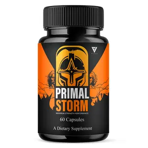 Primal Storm Men's Health & Performance Support Supplement - Daily Energy, Vitality Boost, Active Lifestyle Support, Premium Quality Healthcare