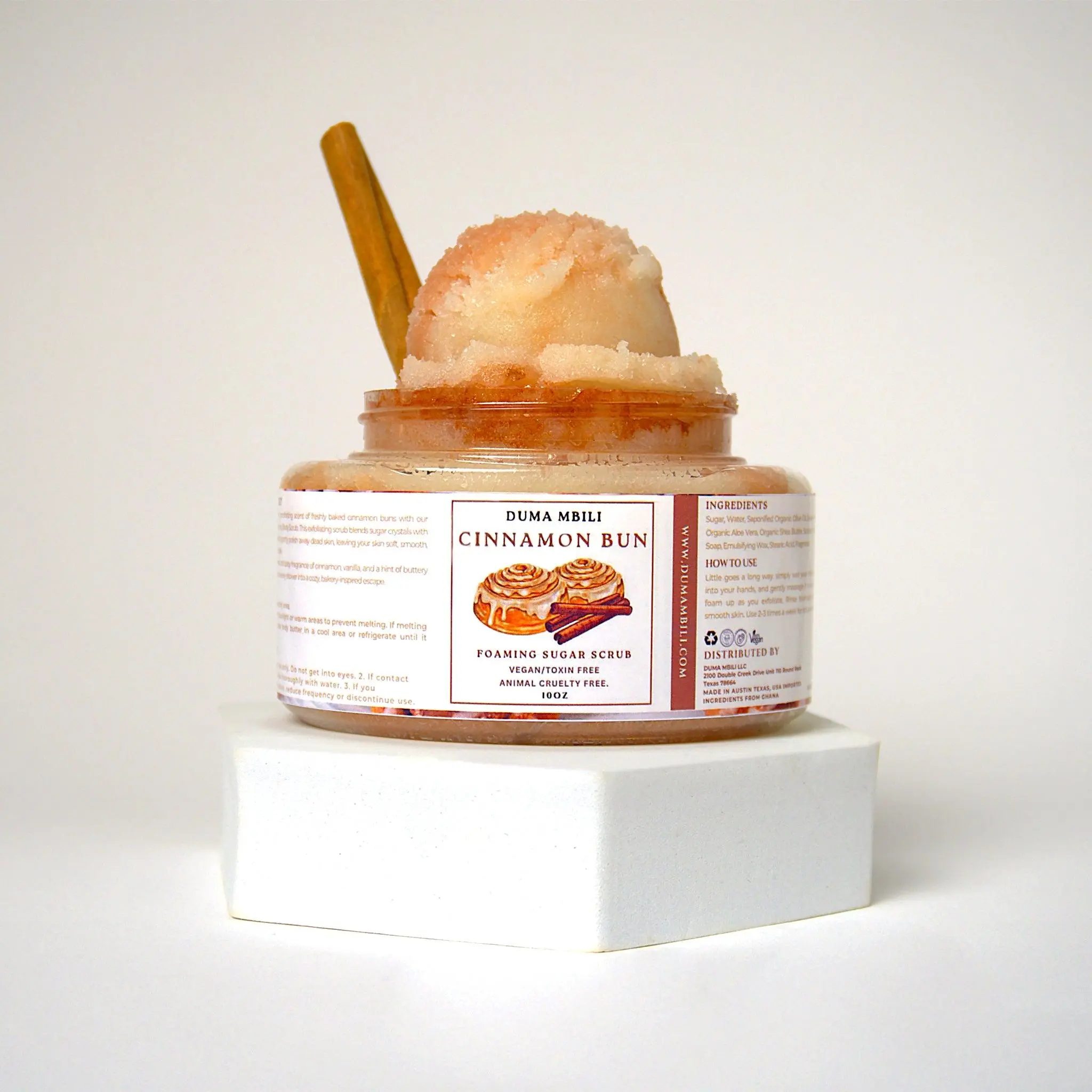 Fall Harvest Foaming Sugar Body Scrub Collection, Honey-Vanilla-Coconut-Olive Infused, Smooth Exfoliating Treatment for Bath & Body Care
