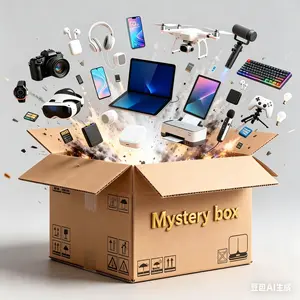 2026 Surprise Blind Box Tech Mystery Package – Unbox a random Laptop, wireless earphones,Charger, Mechanical Keyboard & 3C Add-Ons