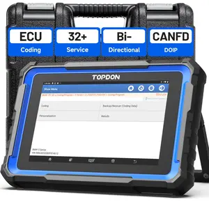 TOPDON Phoenix Nano, 2025 New Bi-directional Scan Tool, ECU Coding Tool, FCA AutoAuth, CAN FD/DoIP Protocols, 32+ Special Functions, Full System Diagnostic, Free Updates for 2 Years