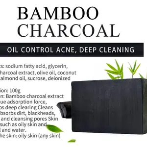 Bamboo Charcoal Body & Face Soap