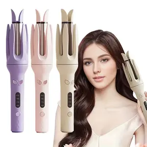 Automatic Negative Ion Hair Curler - 28mm, 4 Temperature Modes, Fast Heating and Auto Shut-Off,Rotating Hair Curling Iron, Hair Styling Tool for Women & Home Use