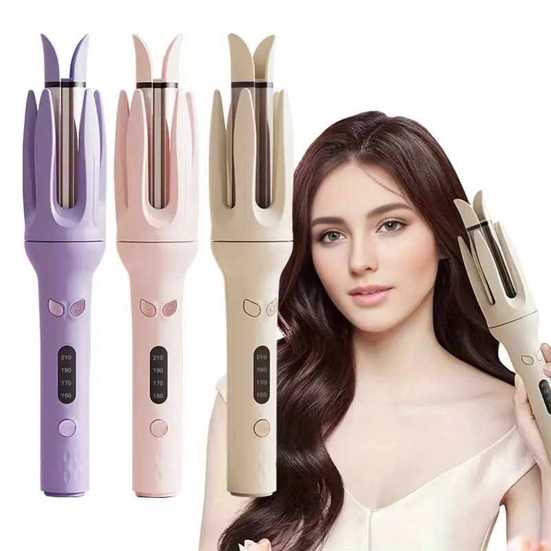 Automatic Hair Curling Iron, 28mm Hair Curler, Negative Ion Automatic Hair Hair Curl Wand, 4 Modes Temperatures Rotating Curling Iron for Women, Hair Styling Tools for Home