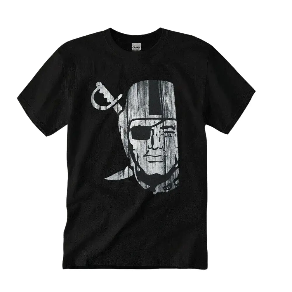 Women's Vintage Pirate Graphic T-Shirt - Retro Silver Black Unisex Crewneck, Natural Spandex Fabric Trend Casual Top for Pairing with Jeans, Sneakers