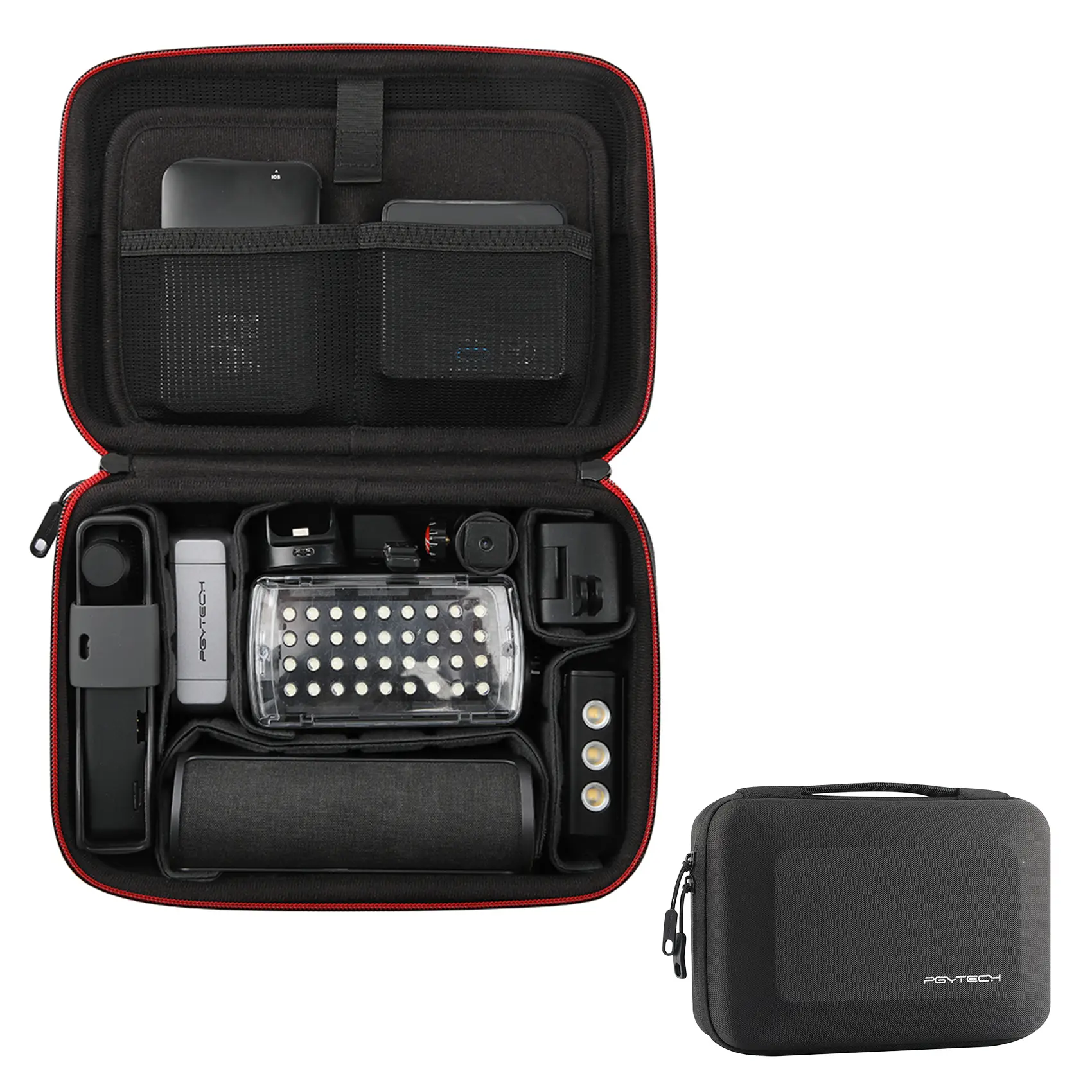PGYTECH Shockproof Digital Camera Cover & Storage Bag - Camera Protection Accessory for GoPro, DJI Pocket 2/3, Osmo Action 4, Insta360 X3 - Travel-Friendly with Manufacturer Warranty