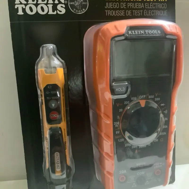 Electric test kit