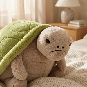 Jellycat Moody Turtle Plush Soft Companion for Cozy Spaces and Collectors