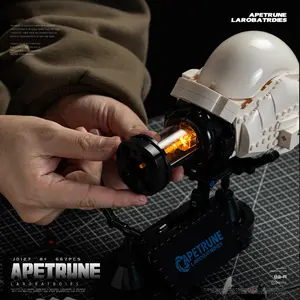 Across Dimensions Teleportation Gun Building Blocks | Highly Detailed Premium Reissue | Gift for Gamers & Collectors!1:1 Restoration Edition Sci-Fi Building Block Toy Exclusive for Fans