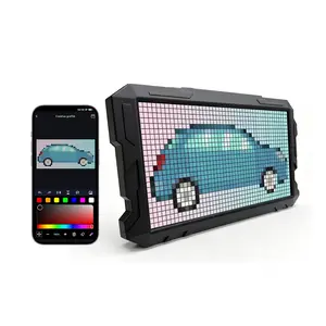 DIY Pixel LED Display 24×48 Programmable Screen APP Controlled for Home Decor, Business Ads, Anniversaries & Birthdays