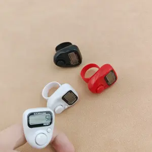 Multi-Pack Counter Clicker Hand Electronic Ring Counters Finger Digital Mechanical Prayer Tracking Rug Watch Tasbih Tasbeeh Machine Click Beads Knitting for Golf, Fishing, Record Traffic, Warehouse Points, Sports, Zikr Chanting Women Men Muslims Item Gear