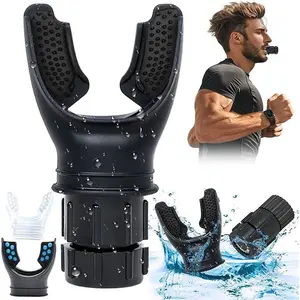 Portable Running Breathing Trainer Device, 1 Count Lung Breathing Trainer, Exercise Trainer with Resistance Adjustable, Easy to Clean and Use