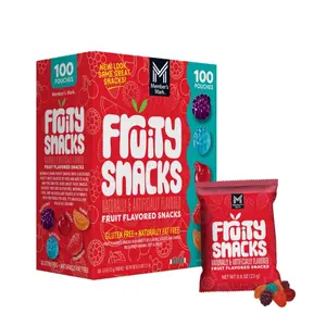 Member's Mark Fruity Snacks Assorted Flavors and Members Mark Holiday Candy Snack, 0.8 oz., - Pack of 100 Variety Pack.