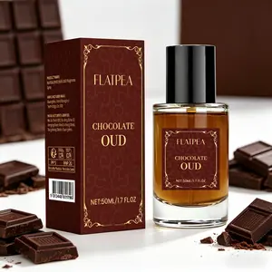 50ML Chocolate Perfume, Choco Musk, High Concentration Oriental Fragrance, Woody Scent, Long-Lasting, Unisex, Ideal for Dates