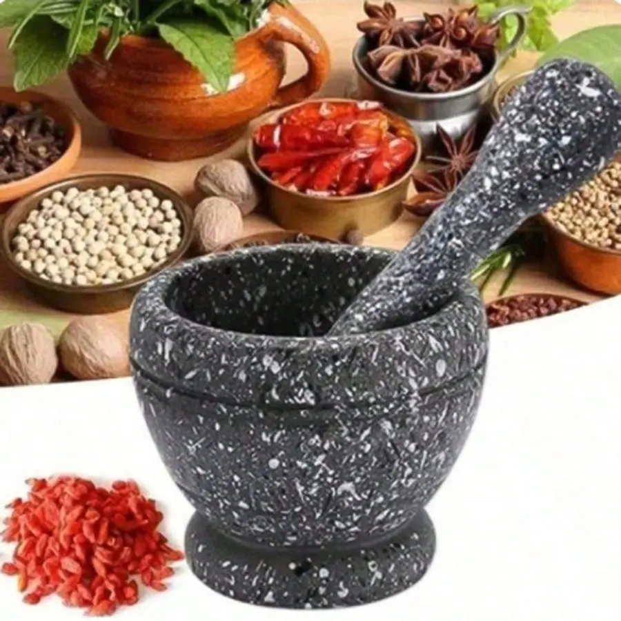 Kitchen garlic bowl, food-grade material, multi-functional grinder, seasoning spice grinder, grain material grinder, kitchenware