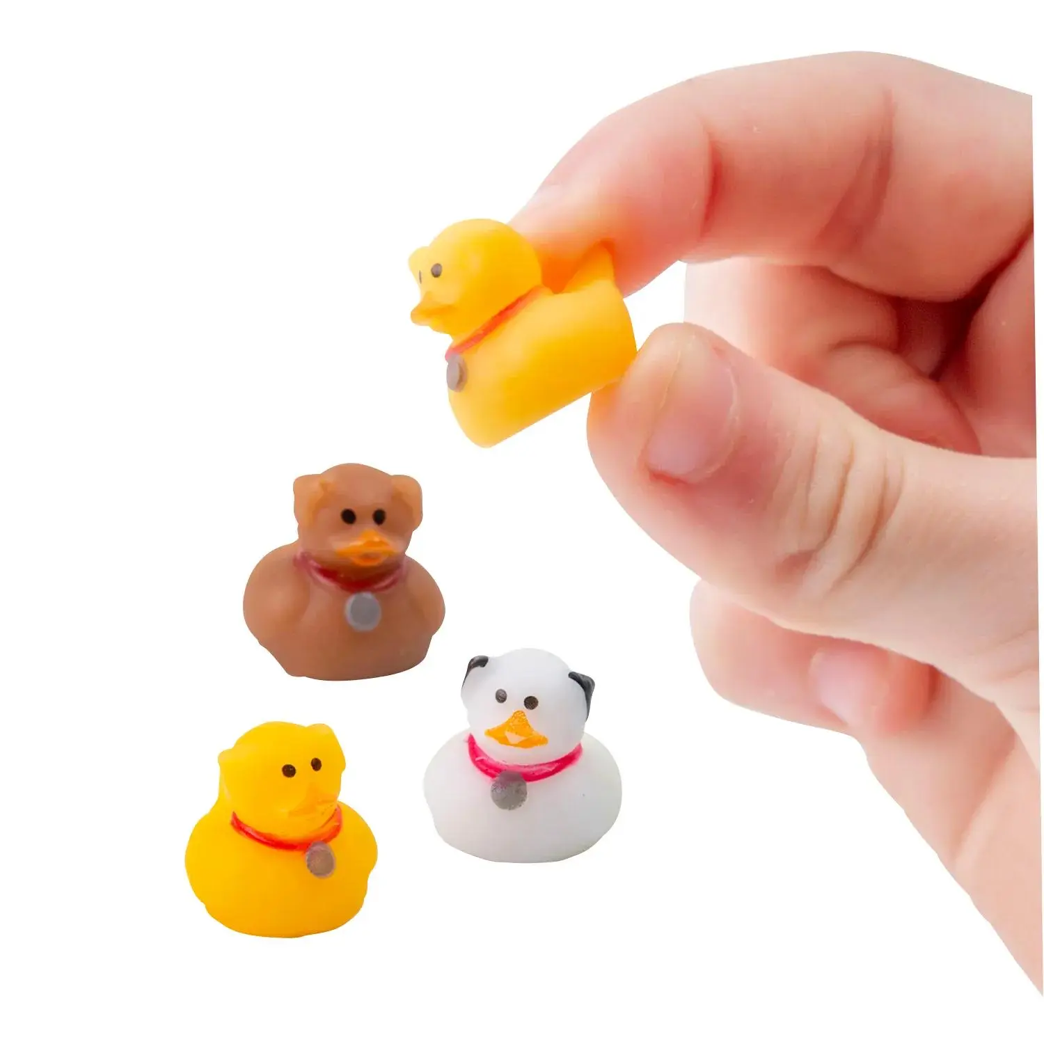 Micro Dog Rubber Ducks - 24 Pc.