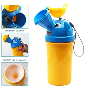 Portable Child Potty Urinal Mixed Color Plastic Emergency Toilet for Camping Car Travel and Kid Potty Pee Training