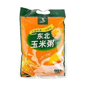 ZYC Instant Corn Oatmeal Porridge - 30 Packs (450g) | Healthy Breakfast Cereal, Whole Grain Meal Replacement, Quick & Easy Drink