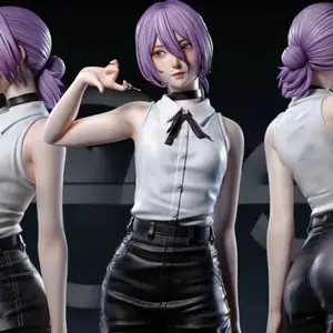 Chainsaw Man Reze Reese Devil Series Sexy Girl Pvc Statue Anime Figurine Model Desktop Ornament Collection Toys Birthday Gifts