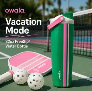 Owala Vacation Mode 32oz FreeSip Insulated Water Bottle Leakproof Stainless Steel Travel Tumbler