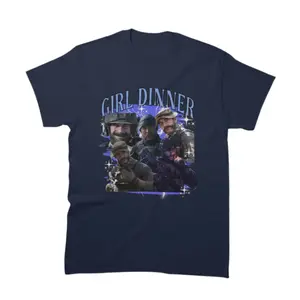 Call Of Duty Captain Price Girl Dinner Classic REPRINT Sweatshirt Hoodie T Shirt Made in USA