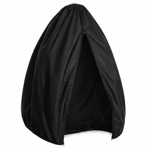 Polyester Egg Chair Cover with Zipper Closure, Outdoor Hanging Swing Egg Chair Dustproof Cover, Suitable for Garden Patio Furniture, All Seasons